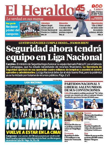 Lunes, 26 de Mayo de 2025