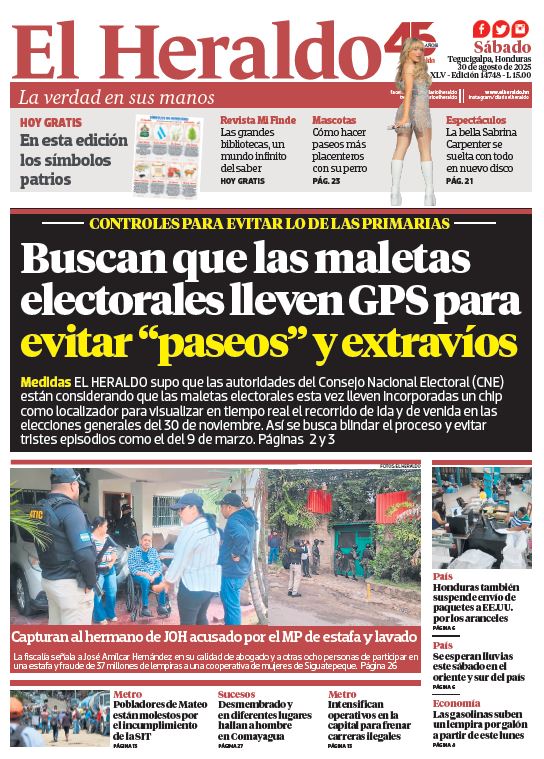 Sábado, 30 de Agosto de 2025