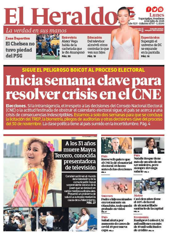 Lunes, 14 de Julio de 2025