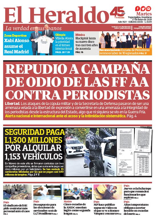 Martes, 27 de Mayo de 2025