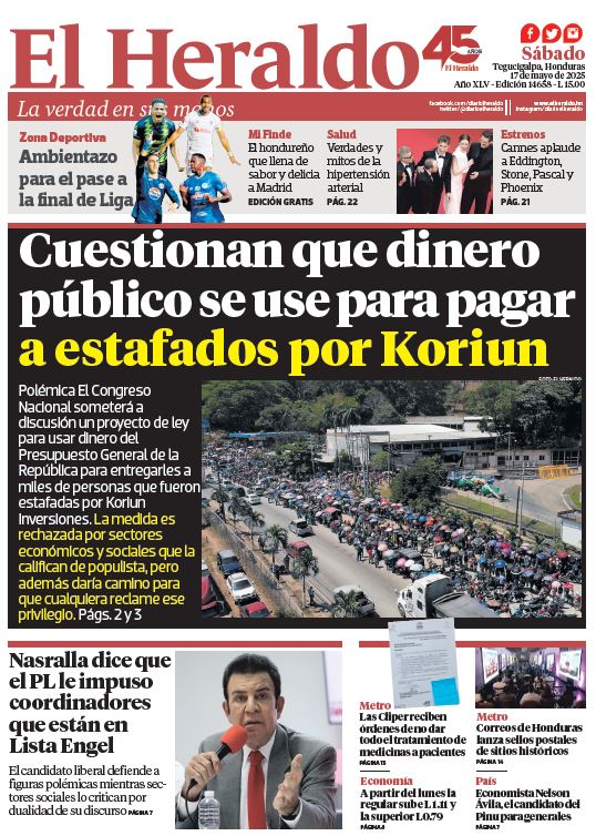 Sábado, 17 de Mayo de 2025