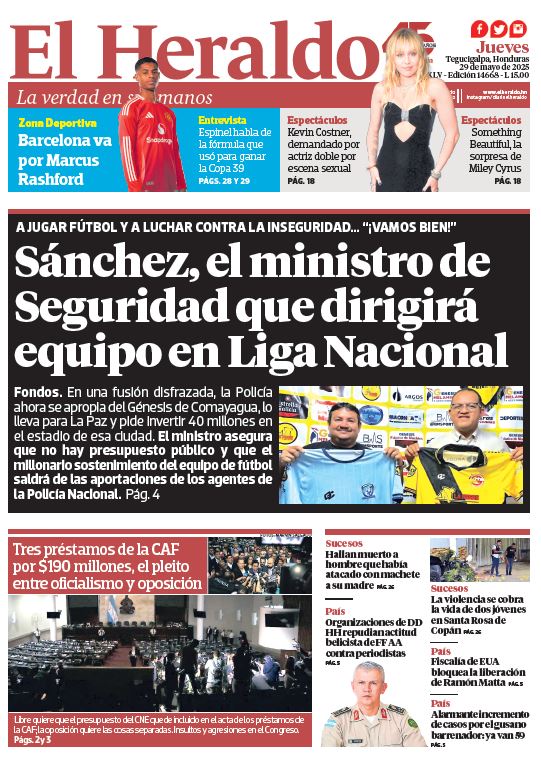 Jueves, 29 de Mayo de 2025