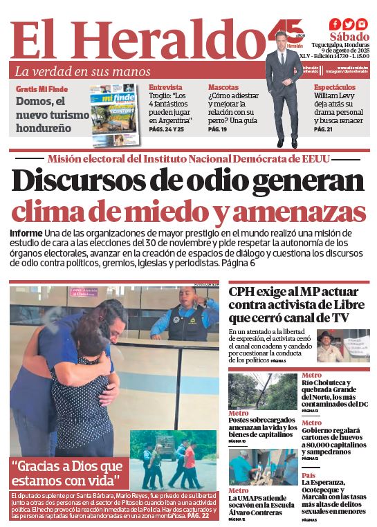 Sábado, 09 de Agosto de 2025