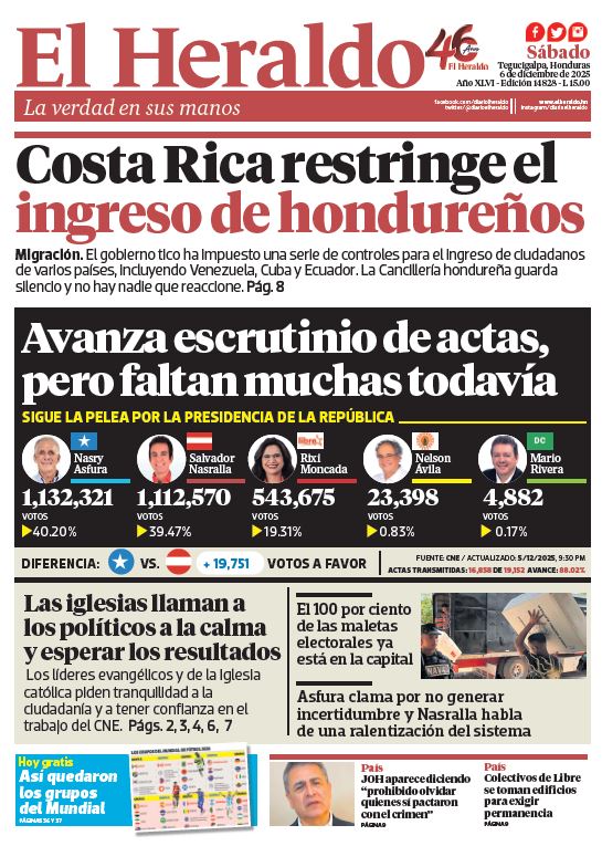 Sábado, 06 de Diciembre de 2025