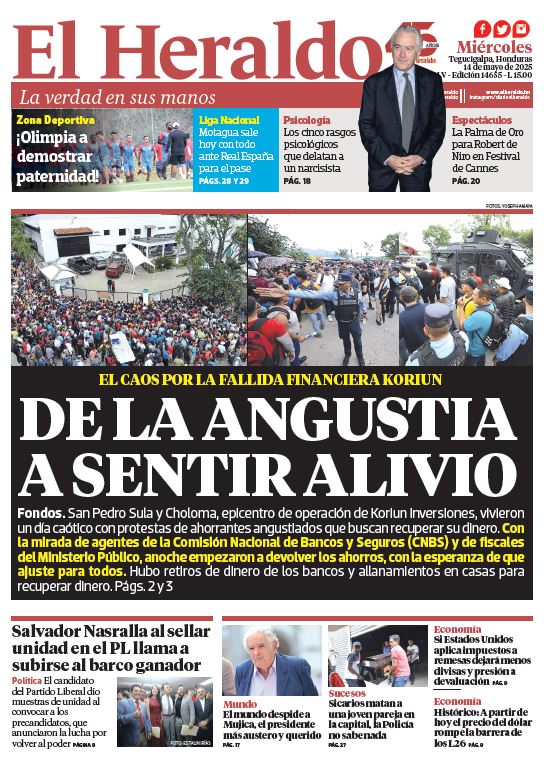 Miércoles, 14 de Mayo de 2025