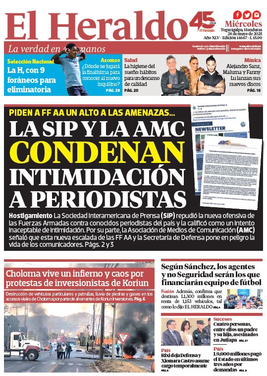 Miércoles, 28 de Mayo de 2025