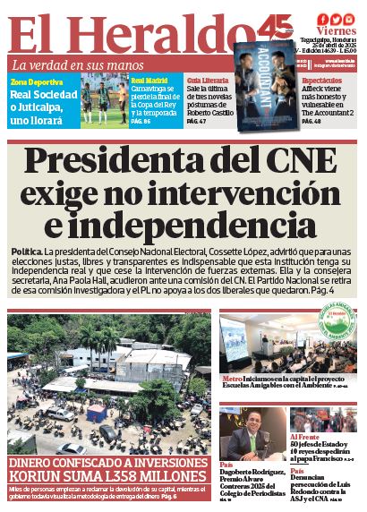 Viernes, 25 de Abril de 2025
