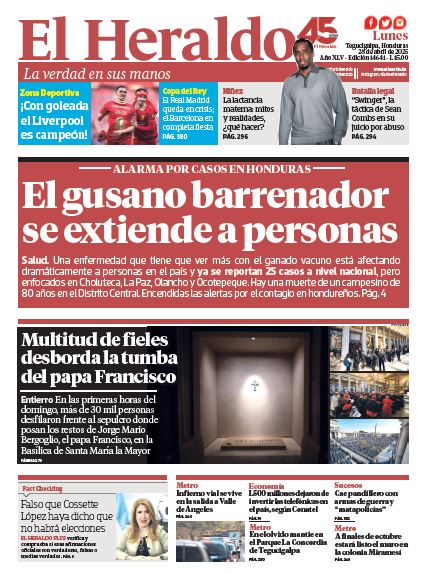 Lunes, 28 de Abril de 2025