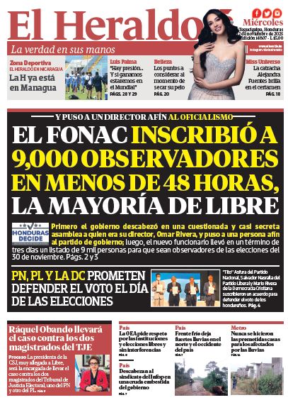 Miércoles, 12 de Noviembre de 2025