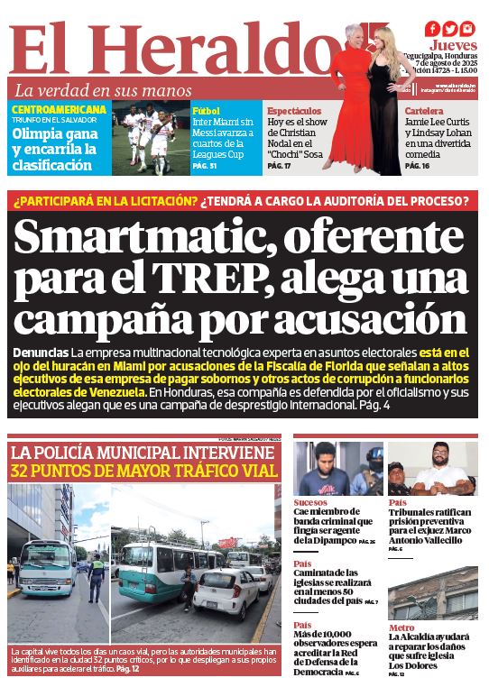 Jueves, 07 de Agosto de 2025