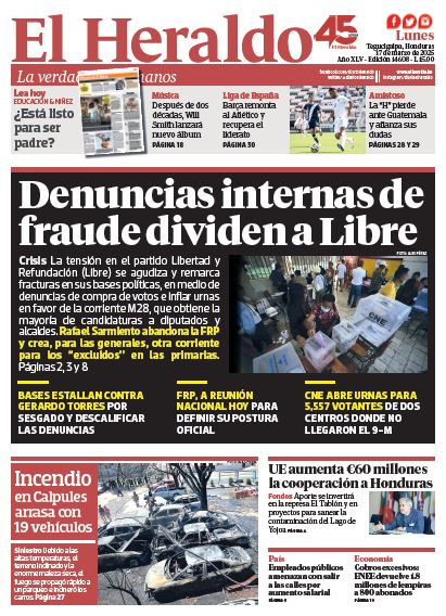 Lunes, 17 de Marzo de 2025