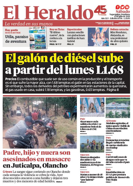 Sábado, 12 de Julio de 2025