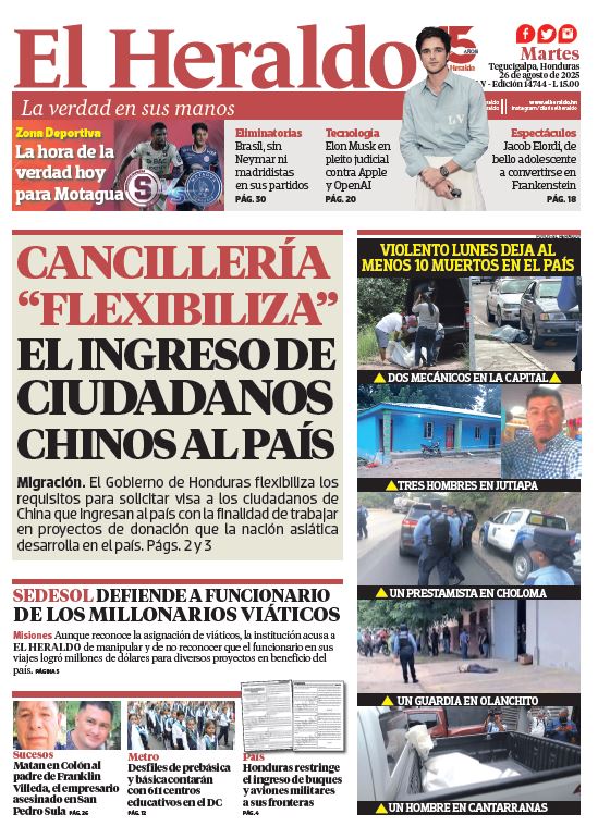 Martes, 26 de Agosto de 2025