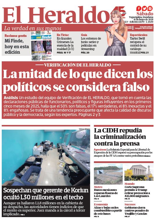 Sábado, 31 de Mayo de 2025