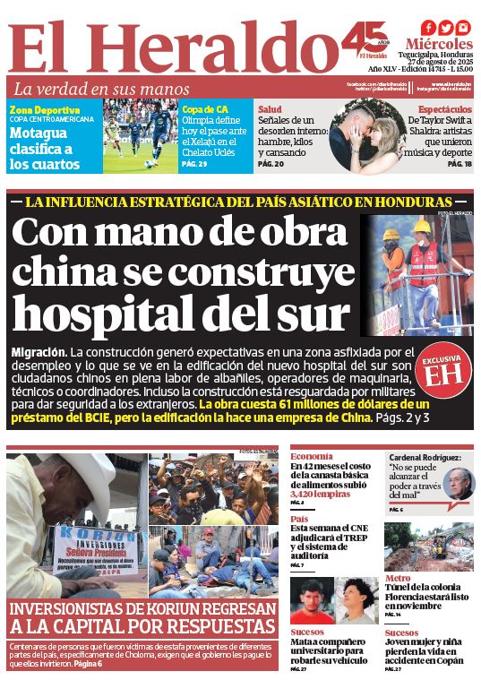 Miércoles, 27 de Agosto de 2025