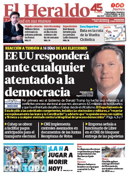 Jueves, 13 de Noviembre de 2025