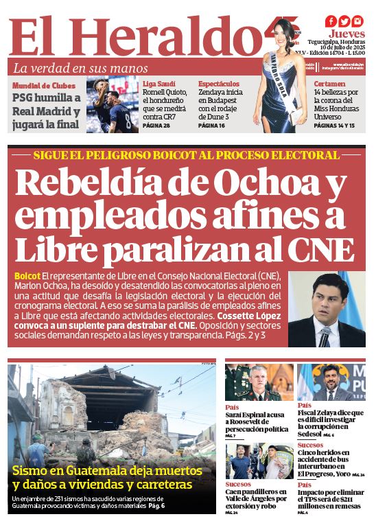 Jueves, 10 de Julio de 2025