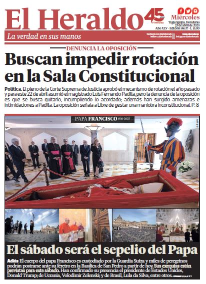 Miércoles, 23 de Abril de 2025