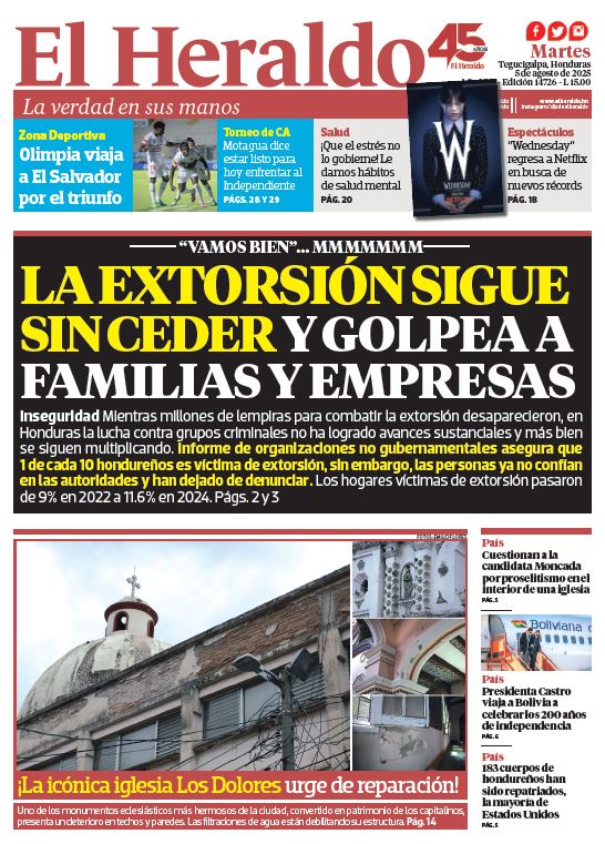 Martes, 05 de Agosto de 2025