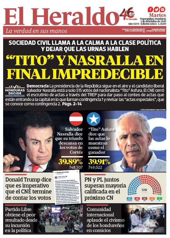 Martes, 02 de Diciembre de 2025